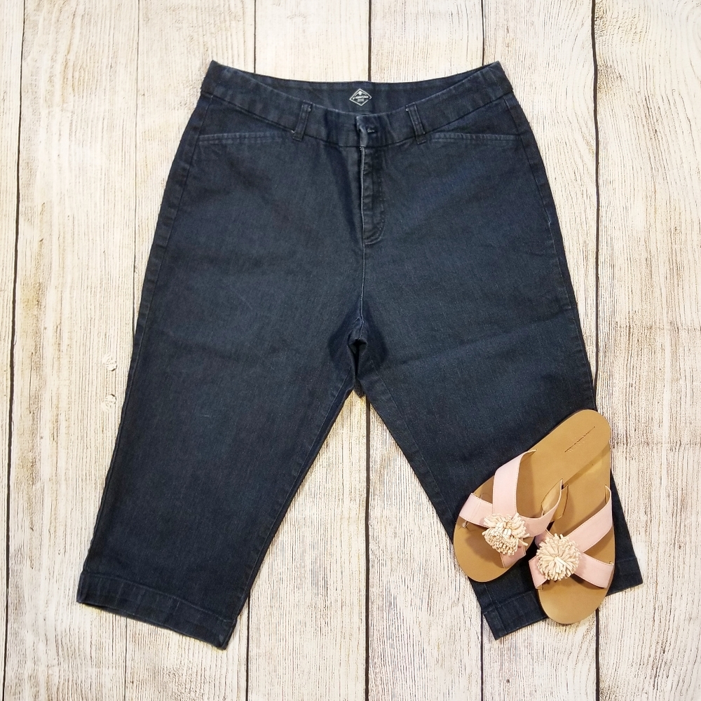 St. John's Bay Denim Capris